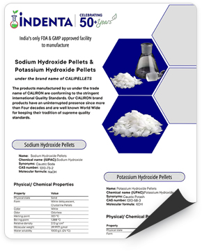 Download Sodium Hydroxide Pellets & Potassium Hydroxide Pellets Brochure